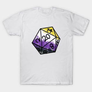 Pride Dice - Non Binary T-Shirt